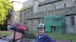 Stavanger Cathedral, on our route back to the hostel from the harbour
